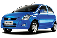 Хром накладки на пороги для FAW Vizi V2 2010+