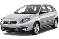 Хром накладки на пороги для Fiat Croma 2005-2011