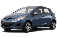 Дефлектори вікон (вітровики) для Mazda 2 2007-2014