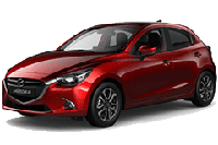 Дефлектори капоту (мухобійки) для Mazda 2 2014+