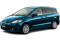 Дефлектори вікон (вітровики) для Mazda 5 (Premacy) 2005-2010