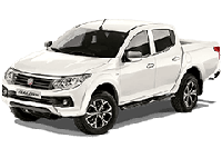 Хром накладки на пороги для Fiat Fullback 2016+