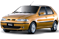 Хром накладки на пороги для Fiat Palio 1996+