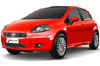 Хром накладки на пороги для Fiat Punto (Grande Punto) 199 2005+