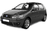 Хром накладки на пороги для Fiat Punto 188 1999+