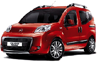 Хром накладки на пороги для Fiat Qubo 2008+