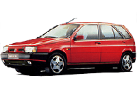 Хром накладки на пороги для Fiat Tipo 160 1987-1995