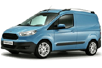 Хром накладки на пороги для Ford Courier 2014+