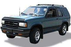 Дефлектори вікон (вітровики) для Mazda Navajo 1991-1994