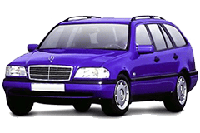 Бризковики для Mersedes-Benz C S202 1993-2000