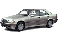 Бризковики для Mersedes-Benz C W202 1993-2000