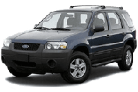 Хром накладки на пороги для Ford Escape 2000-2012