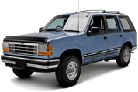 Хром накладки на пороги для Ford Explorer 1990-1995