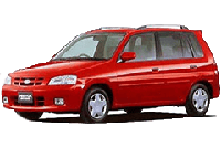 Хром накладки на пороги для Ford Festiva 1994-2001