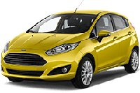 Хром накладки на пороги для Ford Fiesta 2008-2018