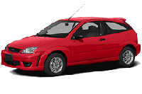 Хром накладки на пороги для Ford Focus 2 Hatchback 2004-2011