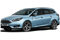 Хром накладки на пороги для Ford Focus 3 Wagon 2011-2014
