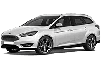 Хром накладки на пороги для Ford Focus 3 Wagon 2014-2018
