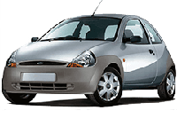 Хром накладки на пороги для Ford Ka 1996-2008