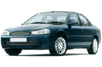 Хром накладки на пороги для Ford Mondeo 1993-2000