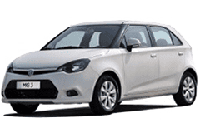 Дефлектори вікон (вітровики) для MG 3 2010+