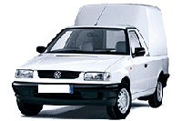 Спойлера для Volkswagen Caddy 2 1996-2004