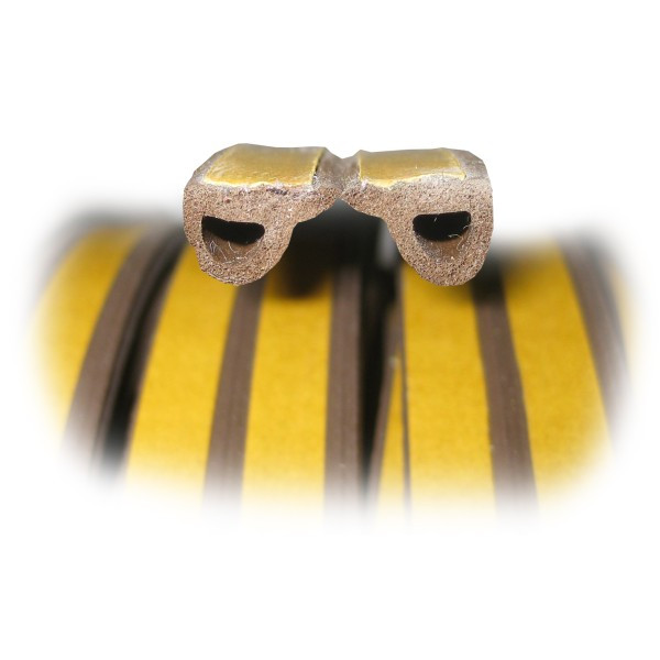 Ущільнювач P-профіль (коричневий) бухта 100 м, фото 1