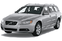 Килимки багажника для Volvo 70 (V70) 2007-2016