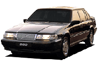 Килимки багажника для Volvo 90 (S90_V90) 1997-1998