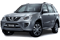 Дефлектори капоту (мухобійки) для Vortex Tingo 2010+