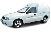 Килимки багажника для ЗАЗ Lanos Пикап