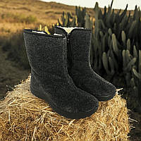 Чоботи чоловічі утеплені 41р 27,5см з хутряною підкладкою, чоловічі черевики робочі