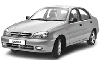 Килимки багажника для ЗАЗ Lanos Седан