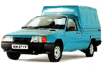 Килимки багажника для Москвич Иж 2717