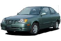 Бризковики для Hyundai Accent 2 1999-2005