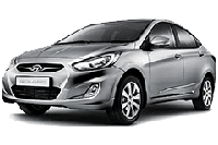 Бризковики для Hyundai Accent 4 (Solaris) 2010-2017