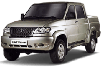 Килимки багажника для УАЗ Pickup 2007-2014