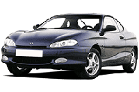 Бризковики для Hyundai Coupe (Tiburon) 1996-2002