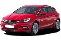 Бризковики для Opel Astra K 2015+