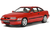 Бризковики для Opel Calibra 1990-1997