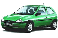 Бризковики для Opel Corsa B 1993-2004