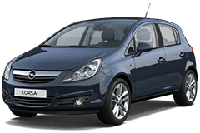 Бризковики для Opel Corsa D 2006-2014