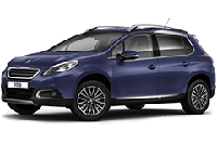 Накладки на арки (розширювачі арок) для Peugeot 2008 2013-2019