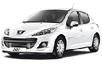 Накладки на арки (розширювачі арок) для Peugeot 207 2006-2012