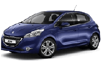 Накладки на арки (розширювачі арок) для Peugeot 208 2012+