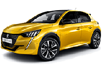 Накладки на арки (розширювачі арок) для Peugeot 208 2019+