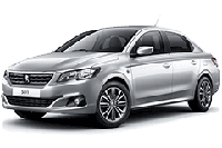 Накладки на арки (розширювачі арок) для Peugeot 301 2012+