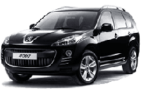 Накладки на арки (розширювачі арок) для Peugeot 4007 2007-2013