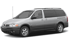 Дефлектори вікон (вітровики) для Pontiac Montana 1999-2005