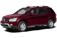 Дефлектори вікон (вітровики) для Pontiac Torrent 2005-2009